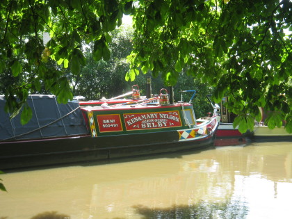 Photo: Rally boats were moored south of bridge 52.