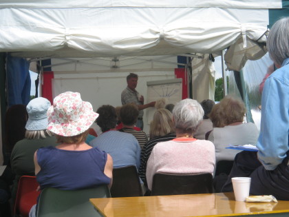 Photo: A well attended workshop session.