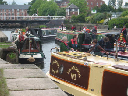 Photo: boats in Ship canal dock