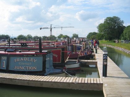 Photo: RNR boats on marina pontoon